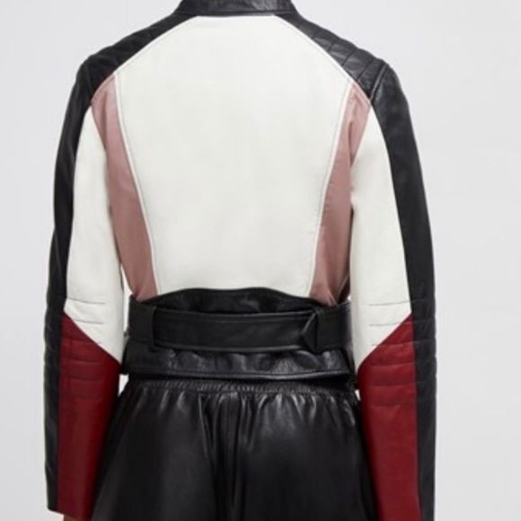 French connection Adela leather jacket - Picture 4 of 9